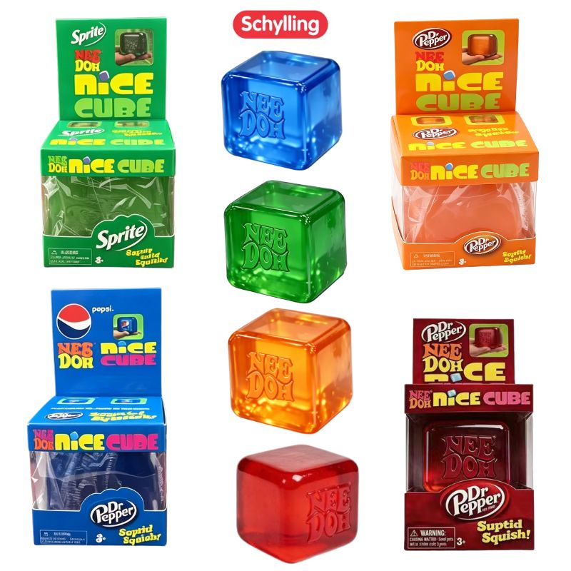 Fidget Cube Original - Schylling Nice Cube Sensory Squeezing Fidget