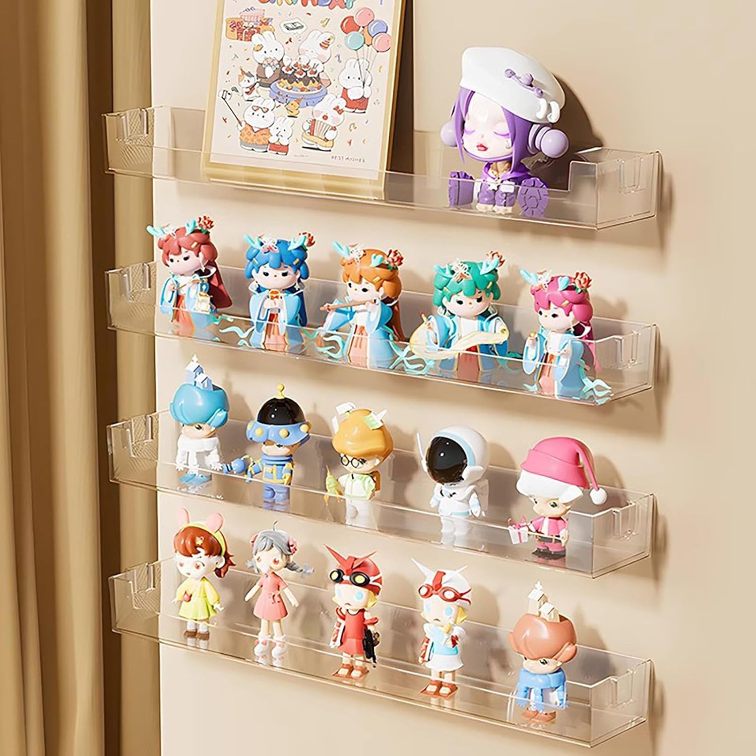 Display Case Acrylic - Wall Mounted Acrylic Display Case for