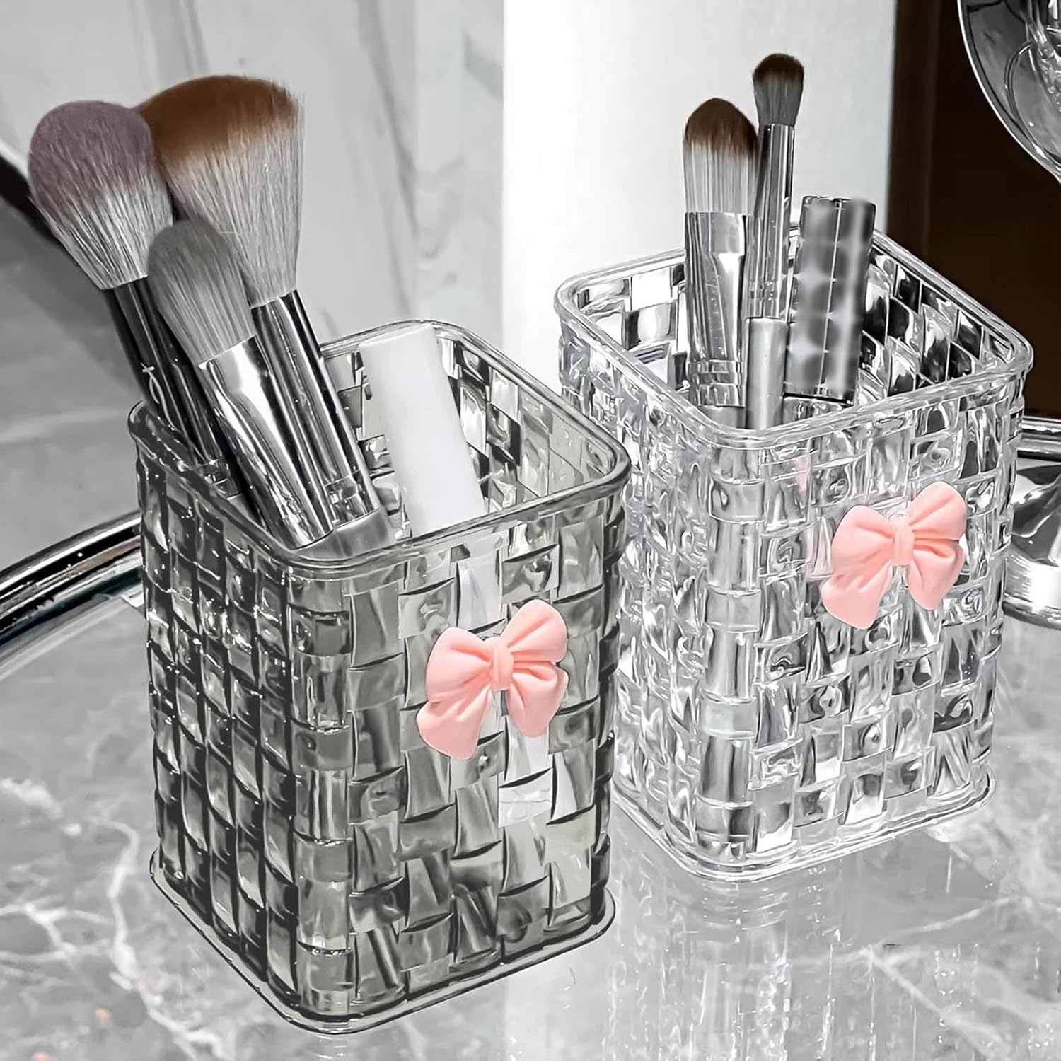 Display Case Acrylic - Clear Acrylic Makeup Brushes Storage Box