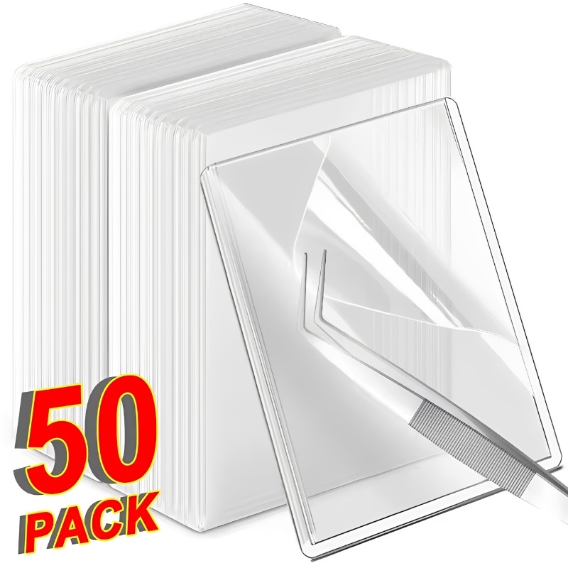 Card Penny Sleeve - 1-50Pack Transparent Korean Kpop Card Sleeve