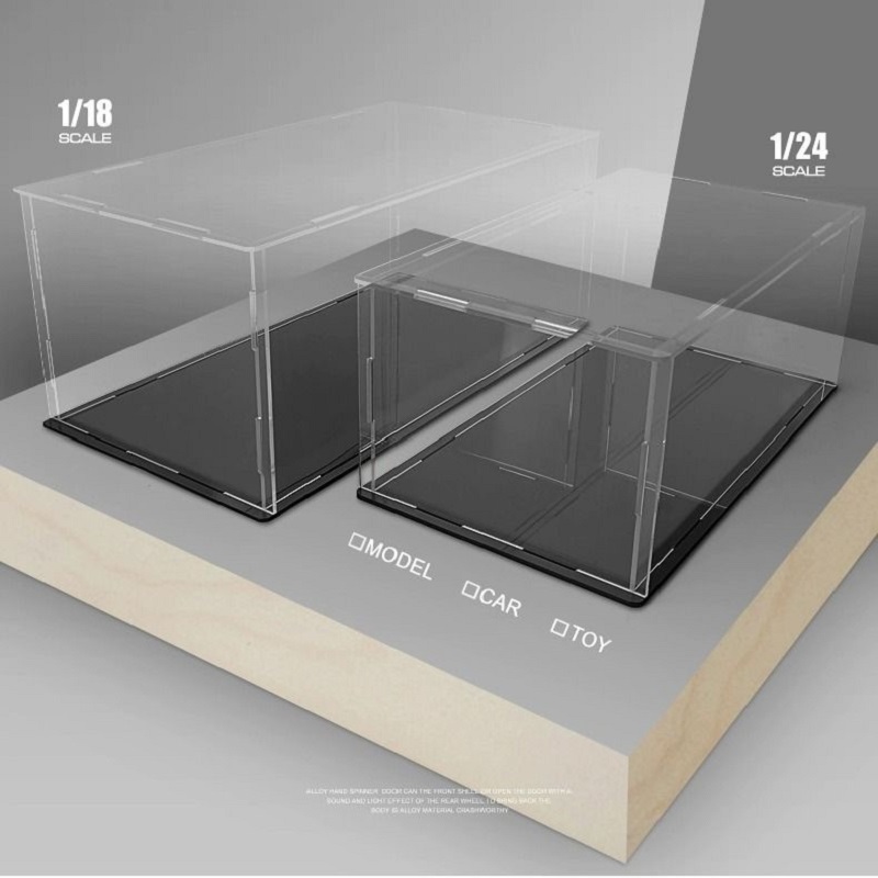 Display Case Acrylic - Clear Acrylic Protect Box, Assemble Acrylic