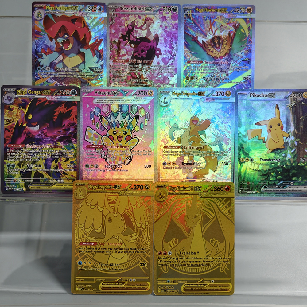 Pokemon Binder Card - DIY Proxy PTCG English ASC Mega
