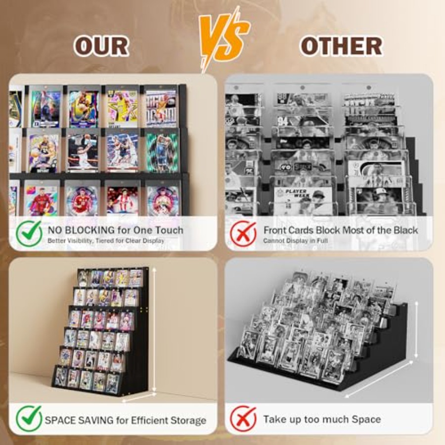 Card Display Stand 6-Tier Trad - Graded Card Display recensie en prijs