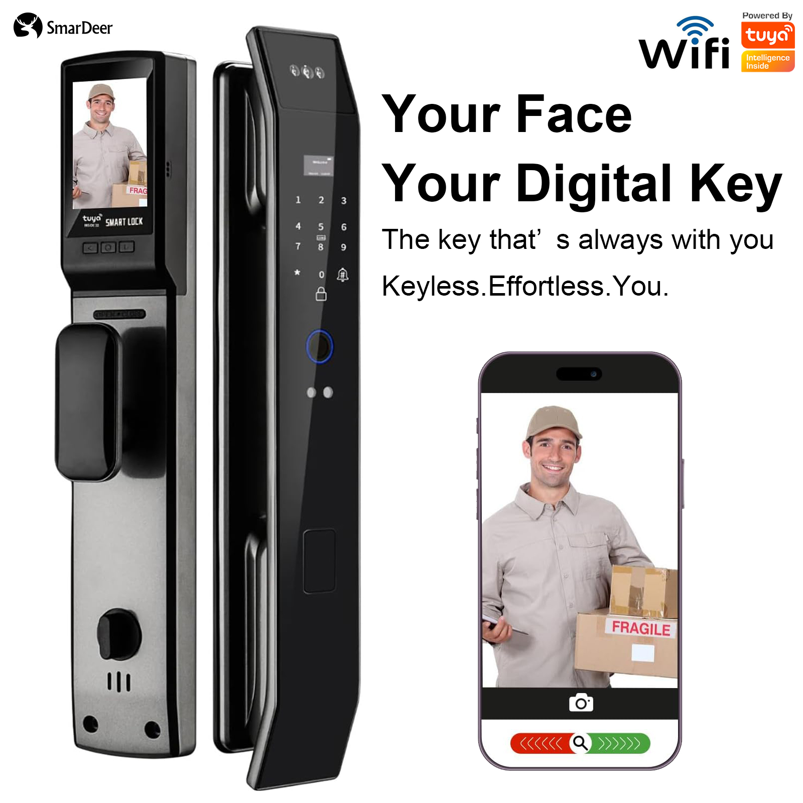 SmaerDeer Smart lock with Came - Graded Card Display recensie en prijs