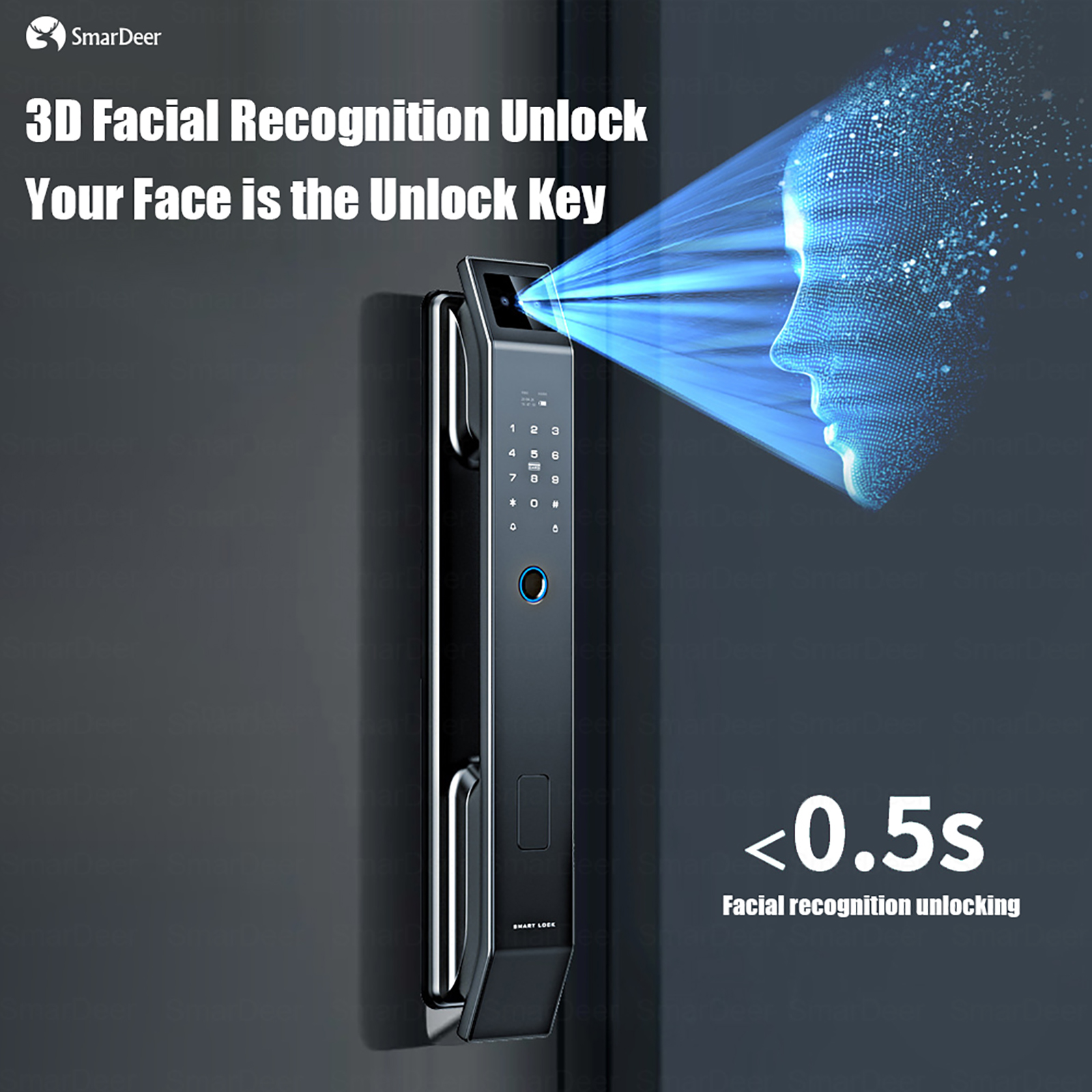 SmaerDeer Smart lock with Came - Graded Card Display recensie en prijs