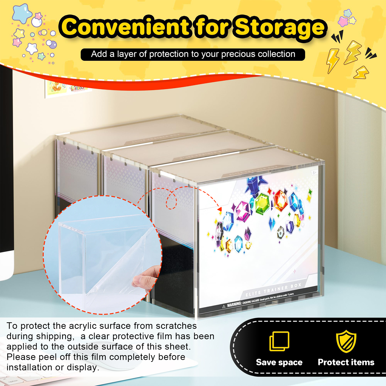 99% UV protection Magnetic Mod - Display Case Acrylic recensie en prijs