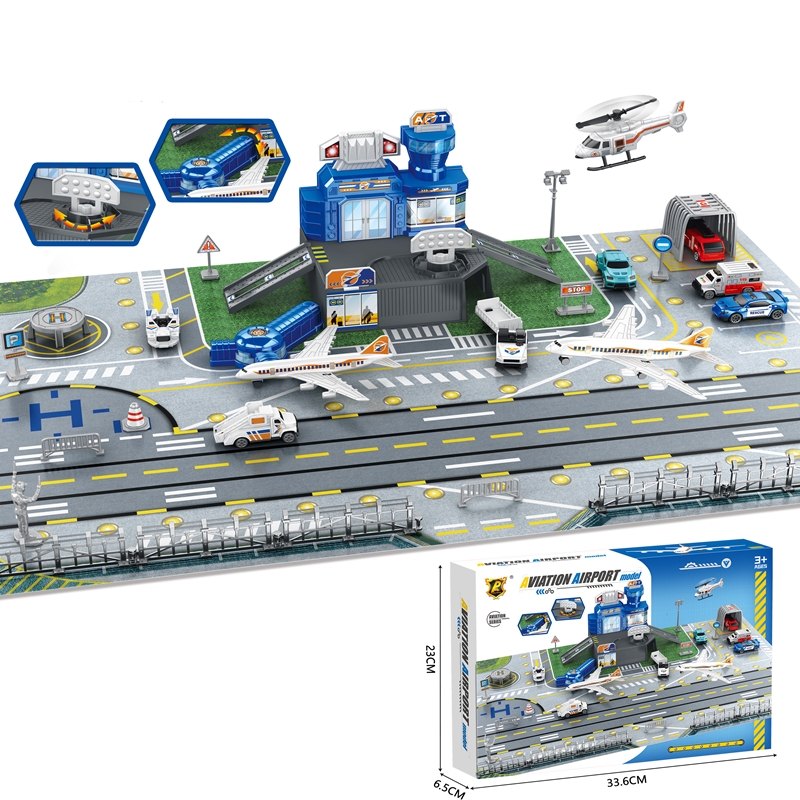 Children's Airport Scene Toy S - Model Airplane Plastic recensie en prijs