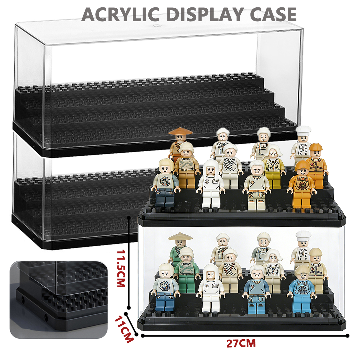 Acrylic Display Case for Lego  - Lego Minifigure Holder recensie en prijs