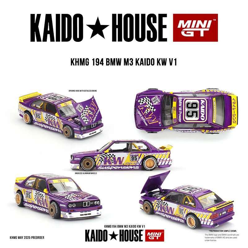 KHMG 194 1:64 BMW M3 Kaido KW  - Die Cast Car 1 64 recensie en prijs