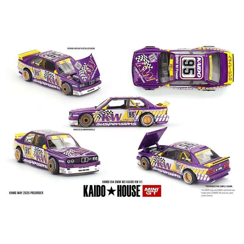 KHMG 194 1:64 BMW M3 Kaido KW  - Die Cast Car 1 64 recensie en prijs