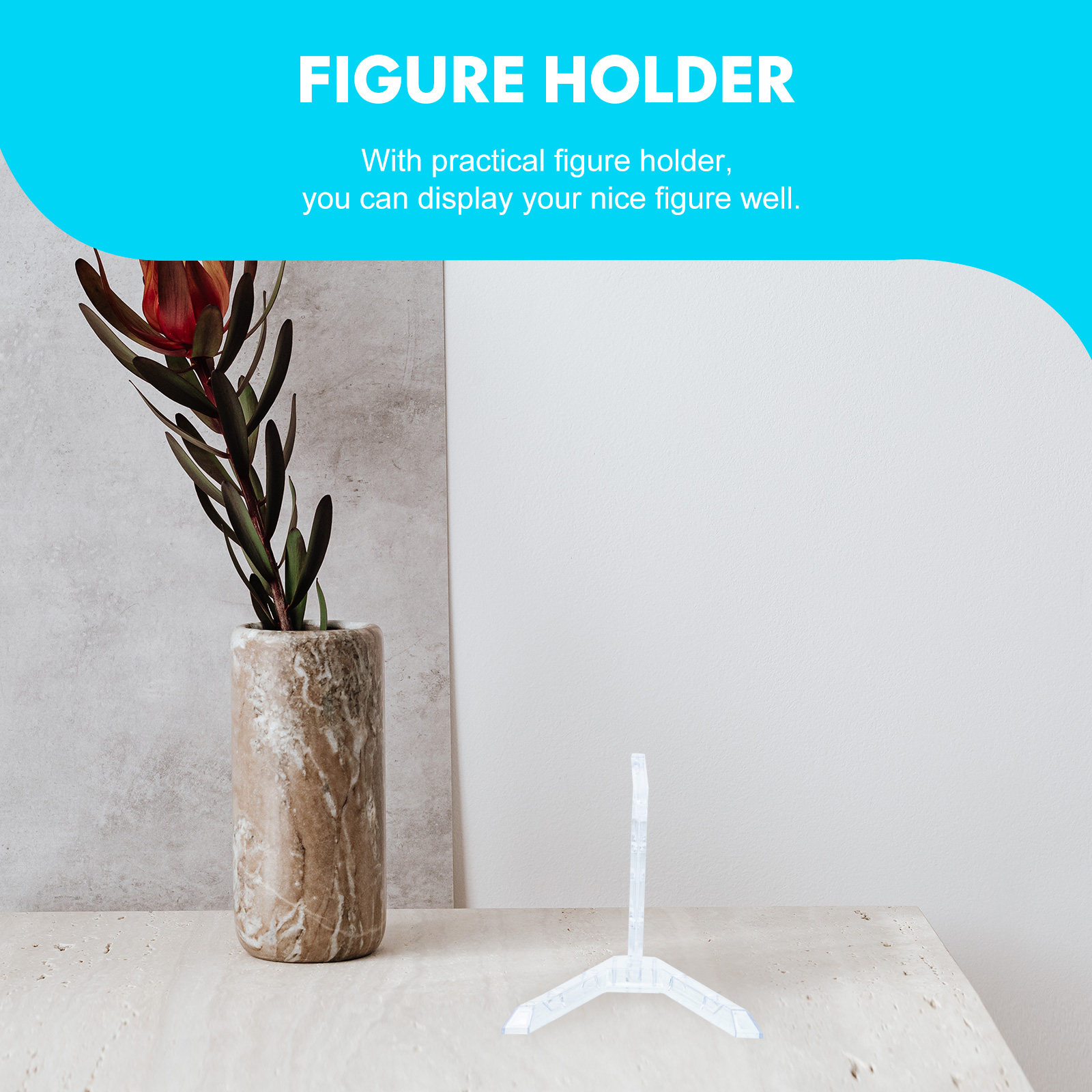 3Pcs Figure Display Stand Plas - Action Figure Stand recensie en prijs