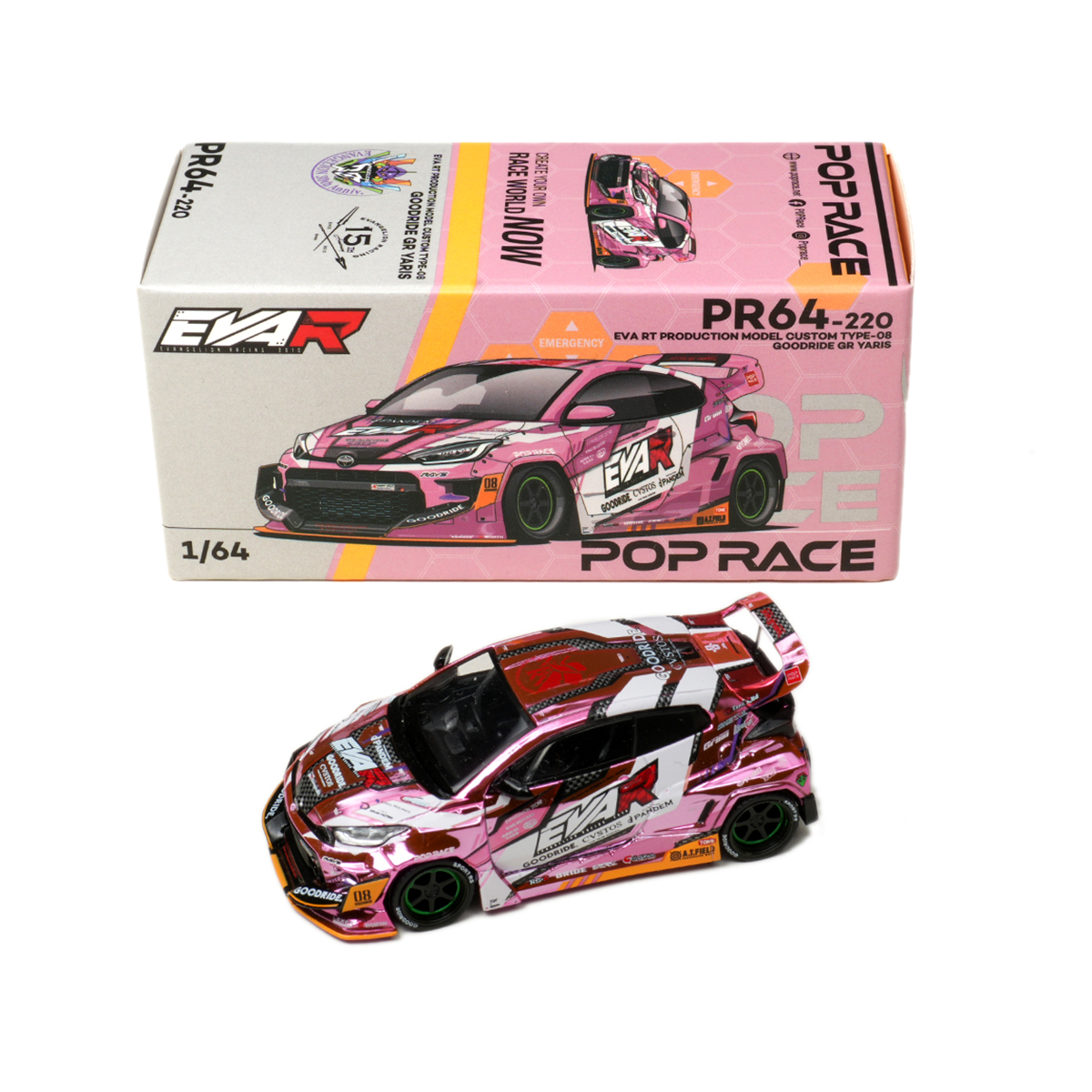 POP Race 1:64 CLK GTR D2 GTR R - Die Cast Car 1 64 recensie en prijs