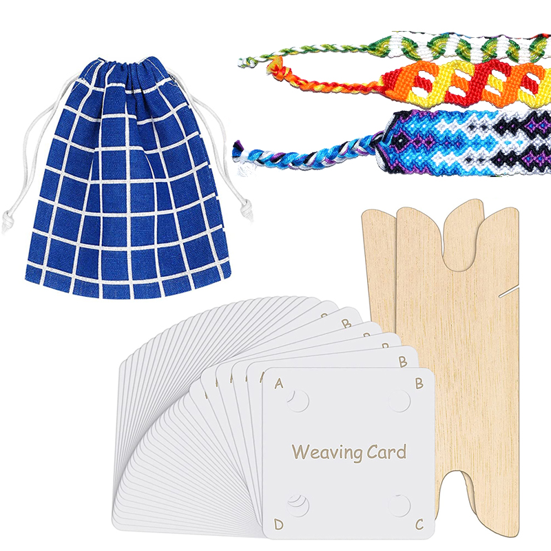 30 Pcs Weaving Cards Table DIY - Graded Card Display recensie en prijs