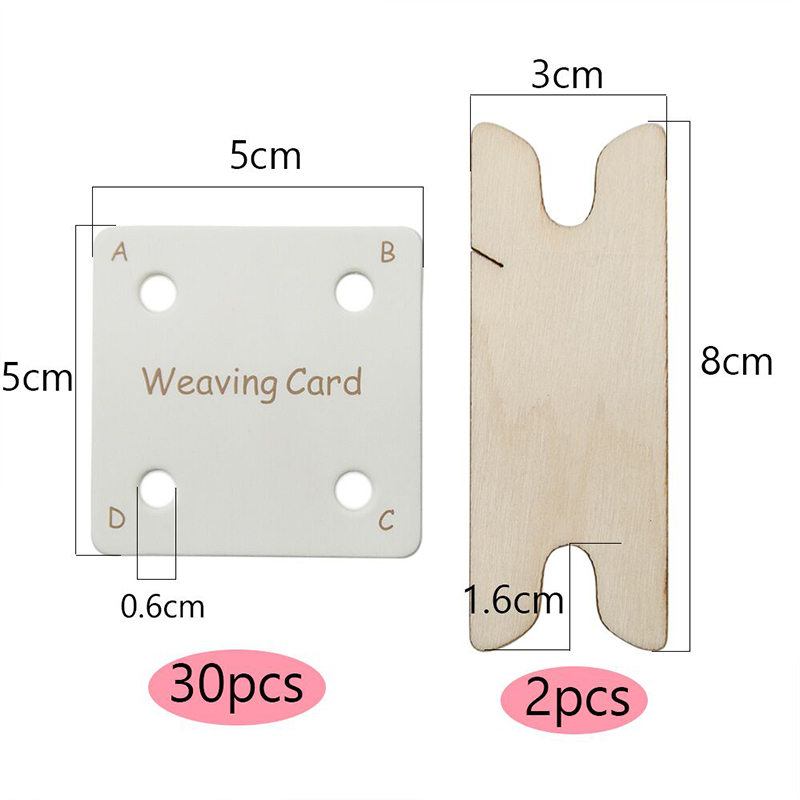 30 Pcs Weaving Cards Table DIY - Graded Card Display recensie en prijs