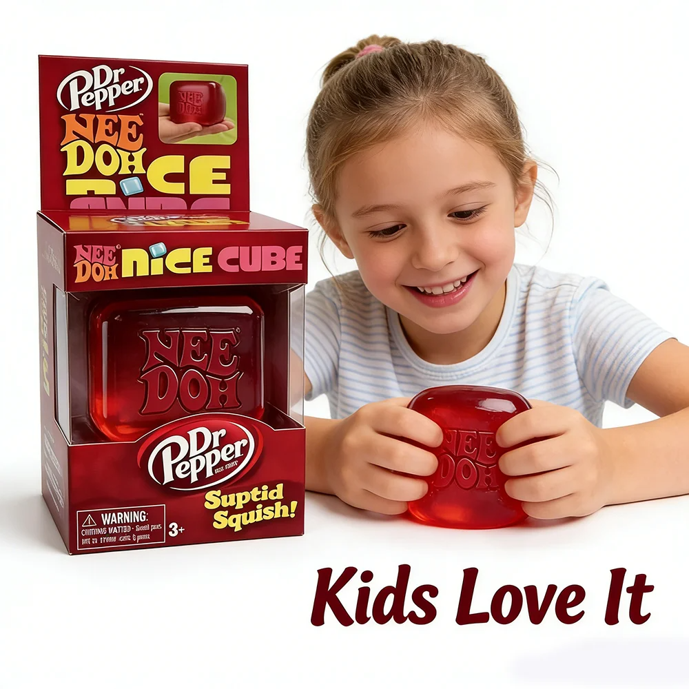 %% Dr Pepper x NeeDoh Nice Cub - Fidget Cube Original recensie en prijs