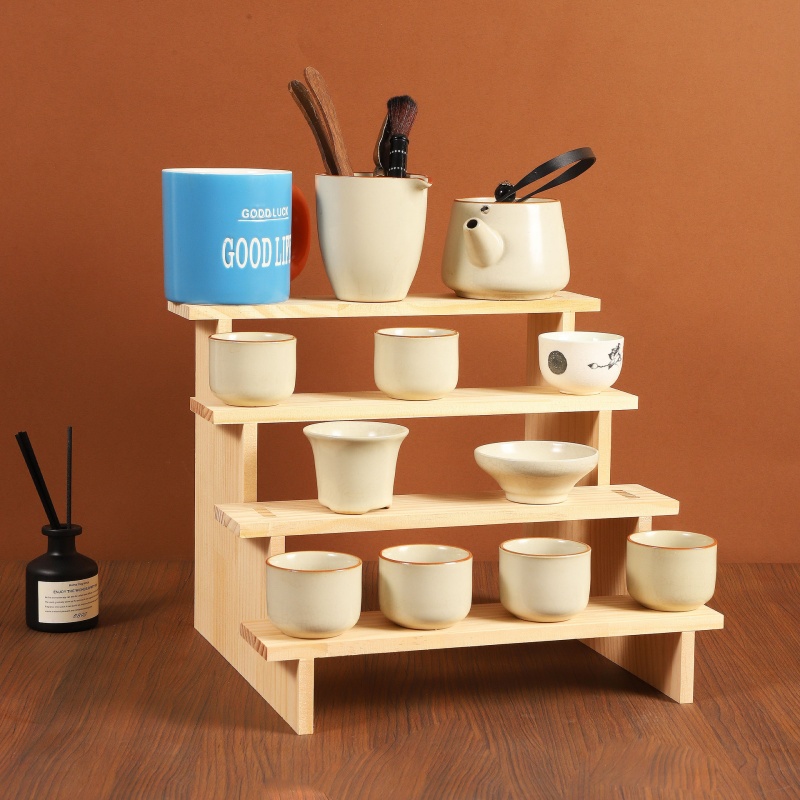 Wood Display Riser Wood Displa - Display Risers Set recensie en prijs