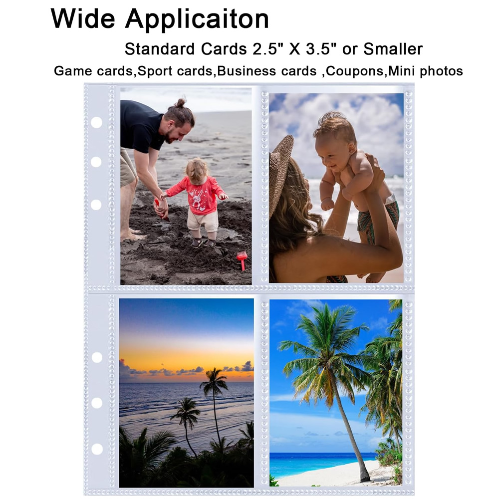 4 Pockets Photo Card Sleeves B - Trading Card Binder recensie en prijs