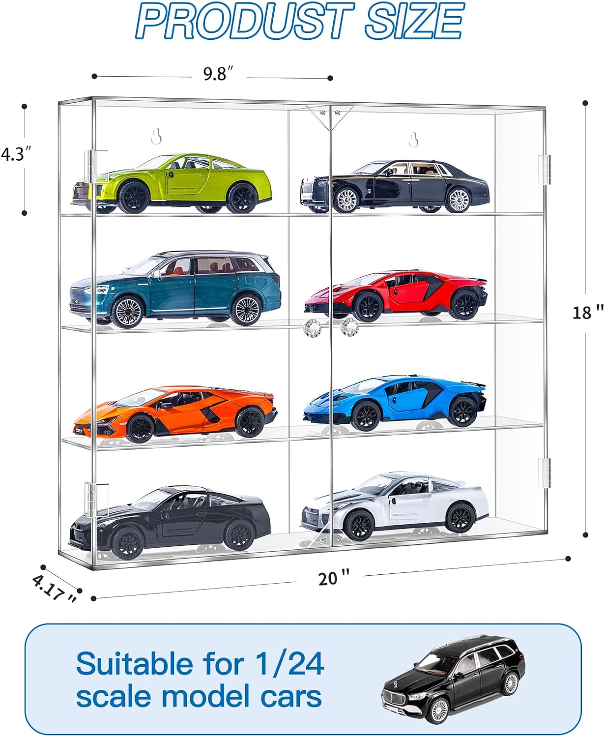 Acrylic Display Case for 1/24  - Display Case Acrylic recensie en prijs