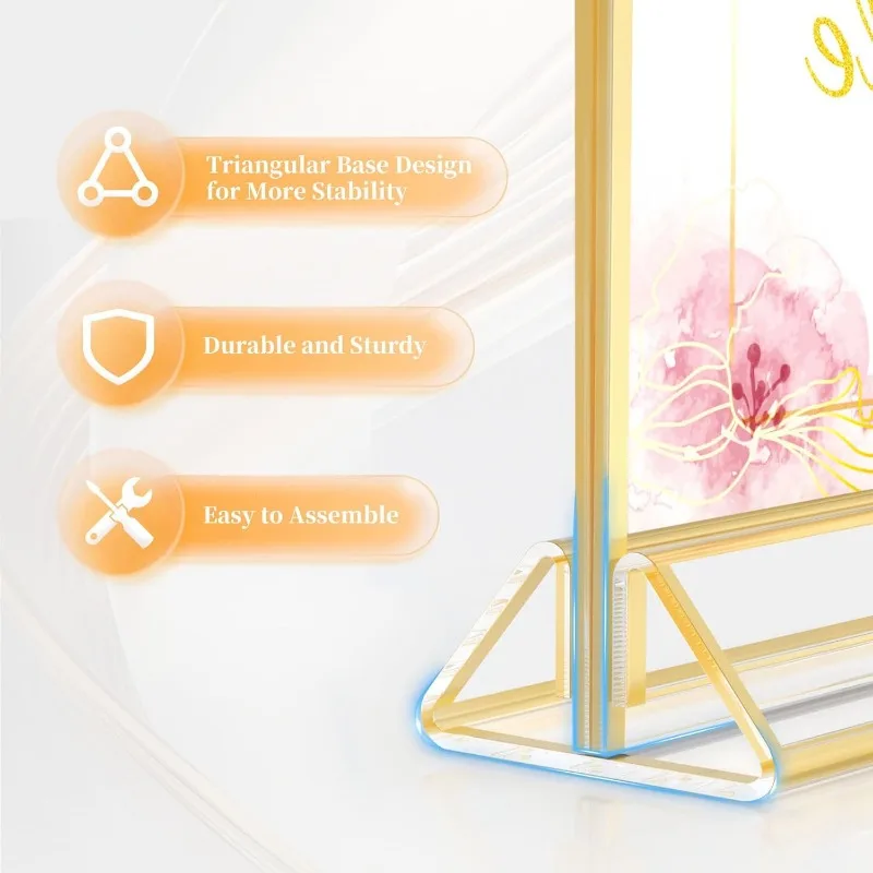 Acrylic Gold Triangle Table Do - Graded Card Display recensie en prijs