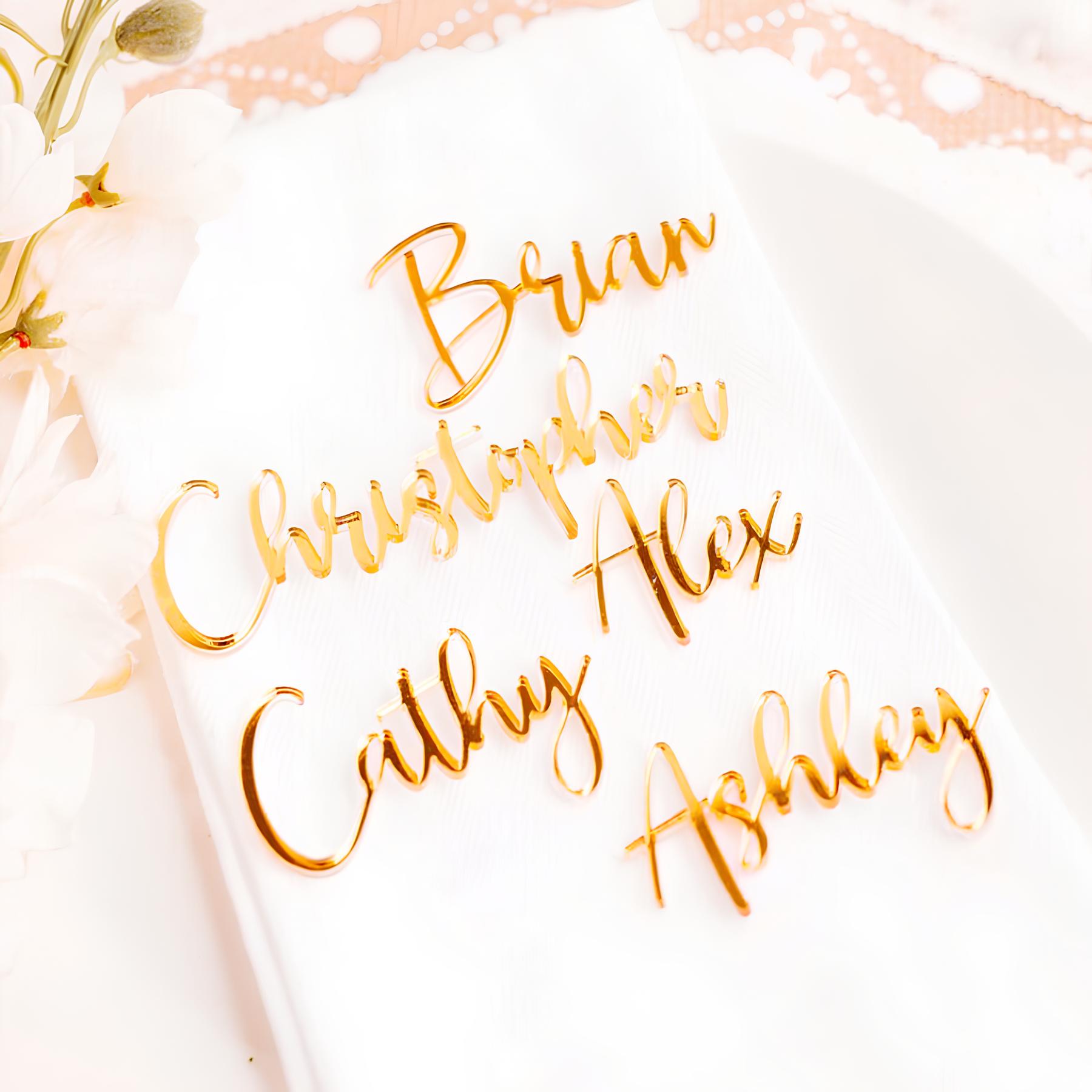 Acrylic Name Place Cards, Wedd - Graded Card Display recensie en prijs