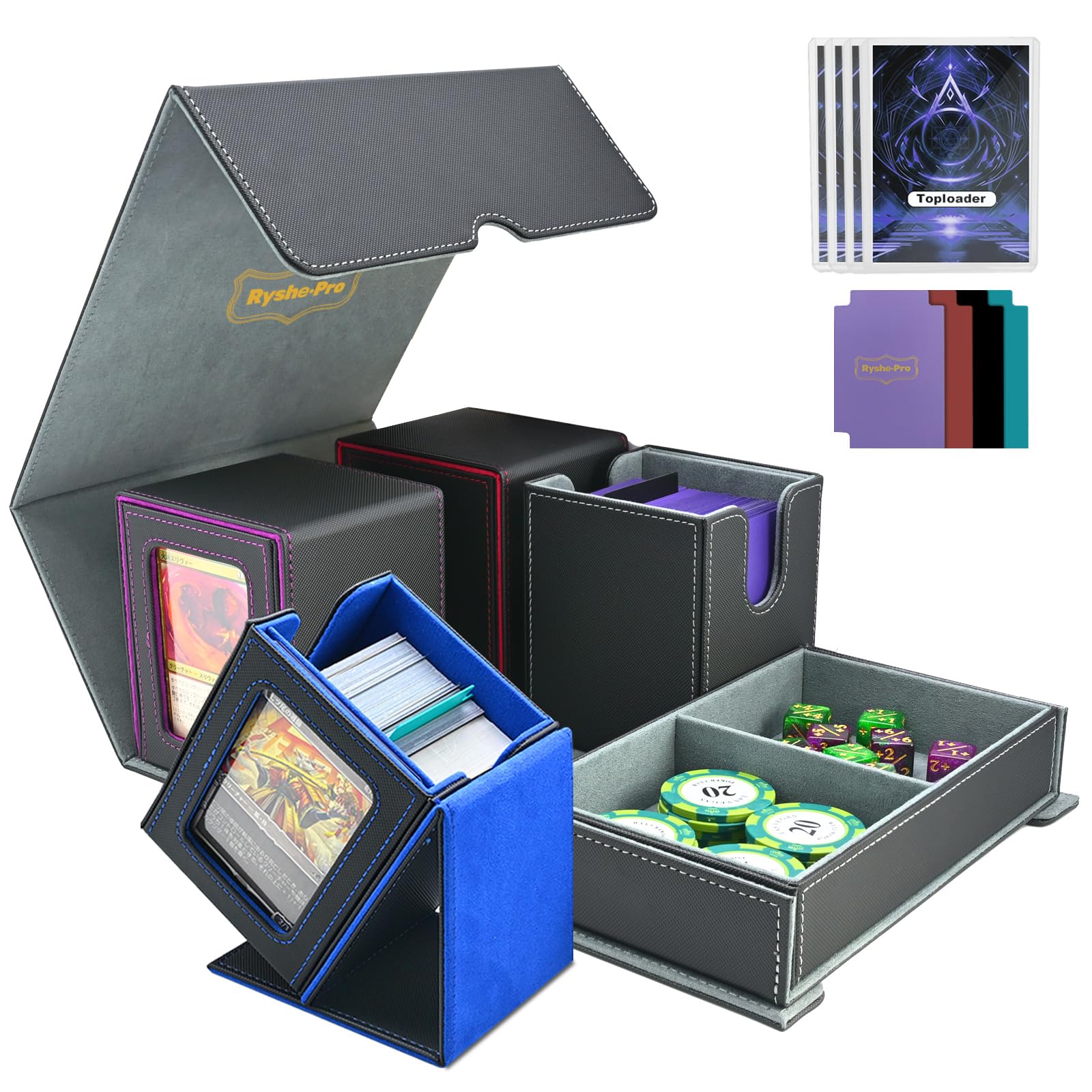 5 In 1 Deck Box For Pokemon Bl - Trading Card Binder recensie en prijs
