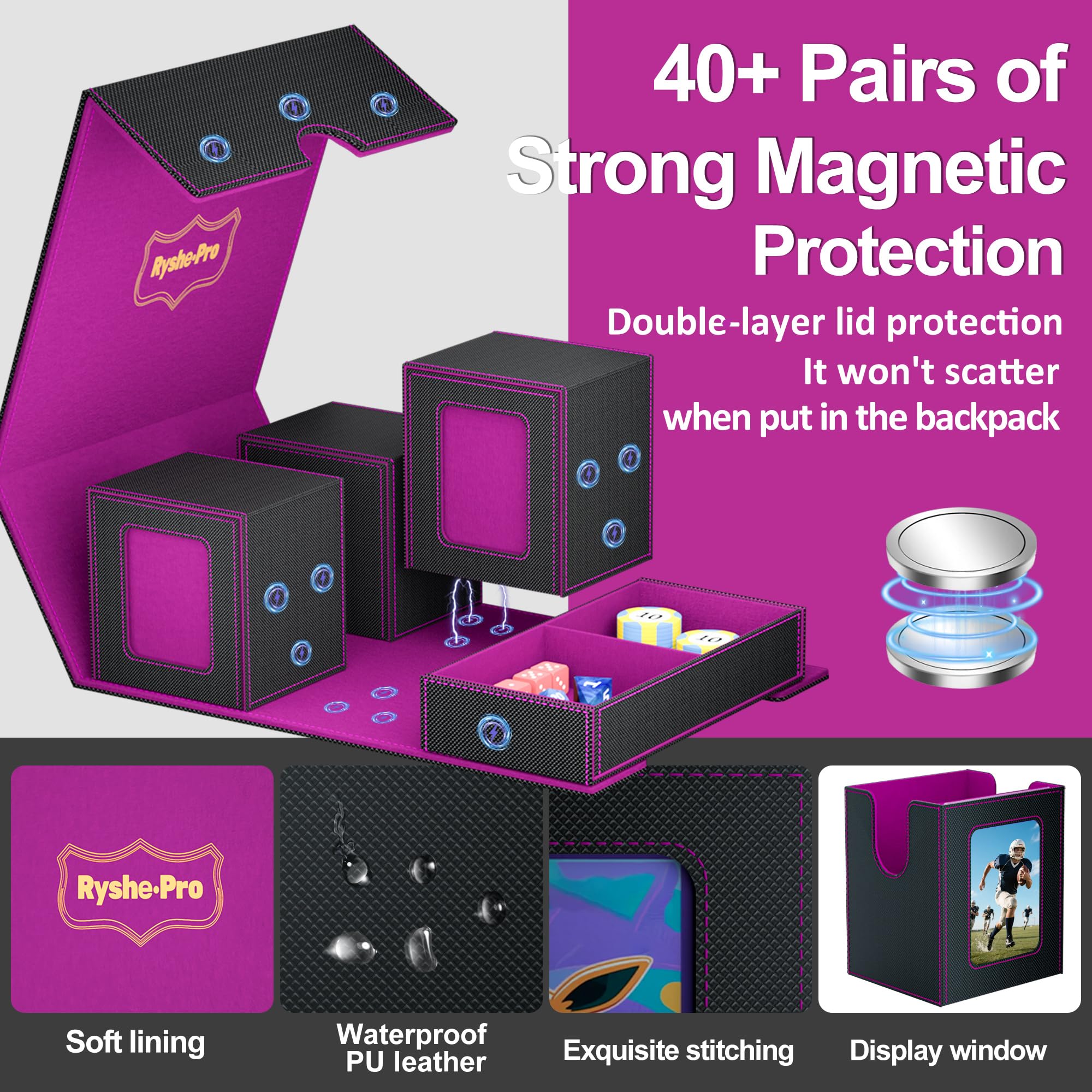 5 In 1 Deck Box For Pokemon Bl - Trading Card Binder recensie en prijs