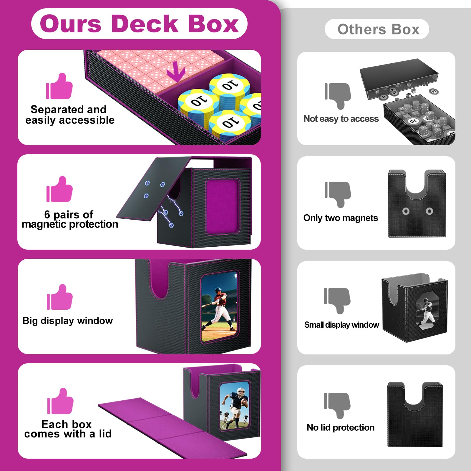 5 In 1 Deck Box For Pokemon Bl - Trading Card Binder recensie en prijs