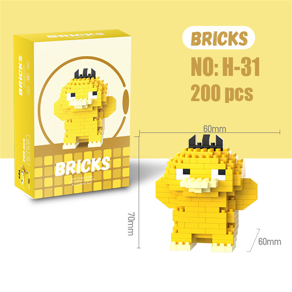 Pokemon Micro Building Blocks  - Building Block Mini recensie en prijs
