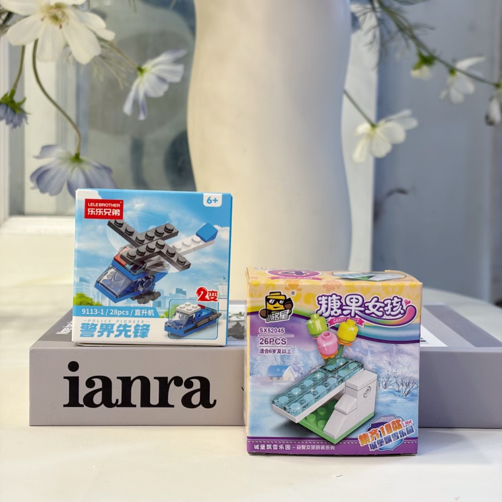2-in-1 Police Helicopter Build - Building Block Mini recensie en prijs
