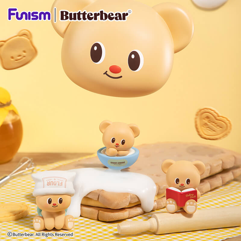 FUNISM Butterbear Baked with L - Vinyl Figure Blank recensie en prijs