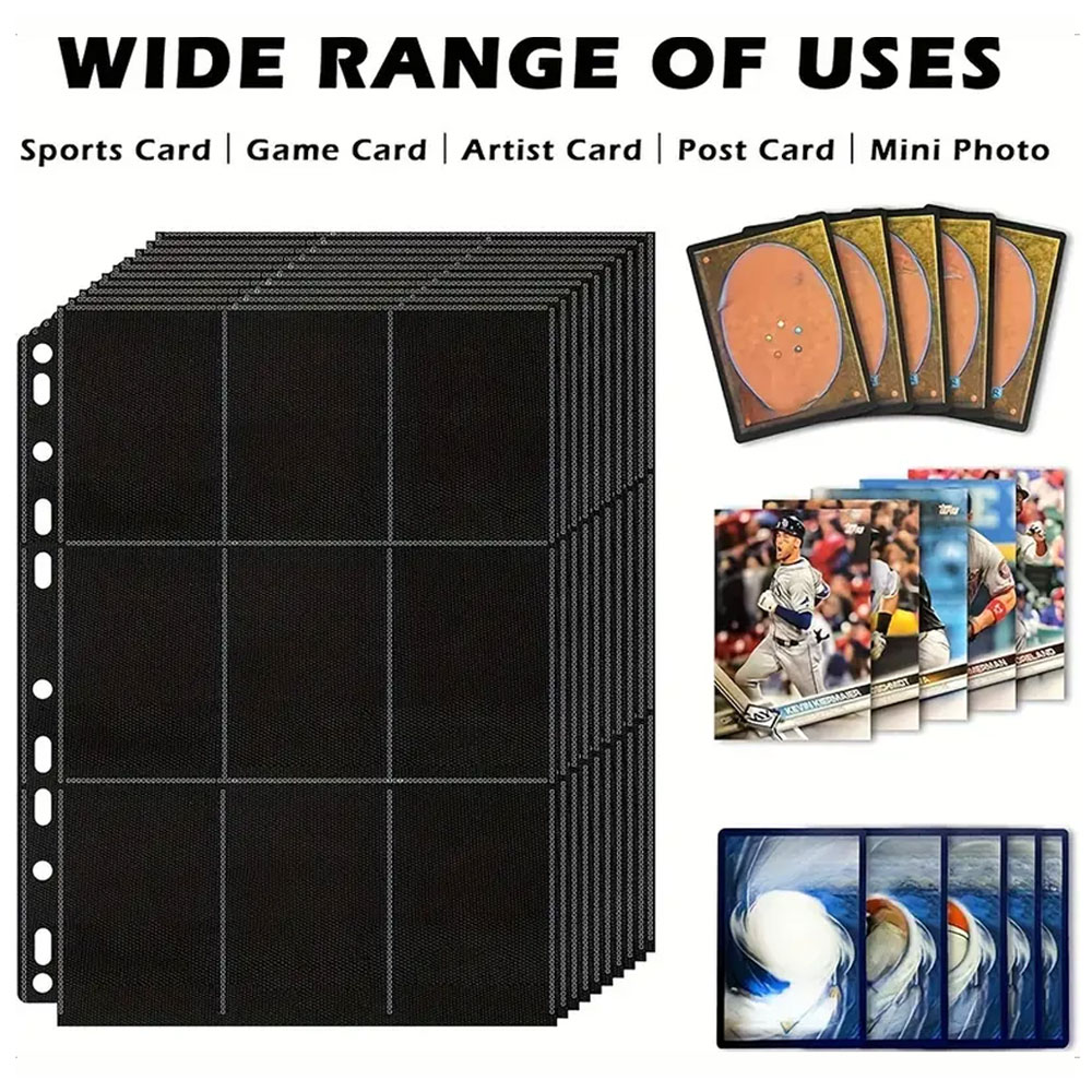 10Pack Black 9-Pocket A4 Tradi - Trading Card Binder recensie en prijs
