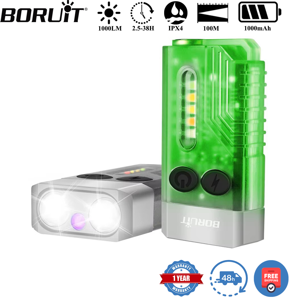 BORUiT V10 Keychain UV LED EDC - Fidget Cube Original recensie en prijs