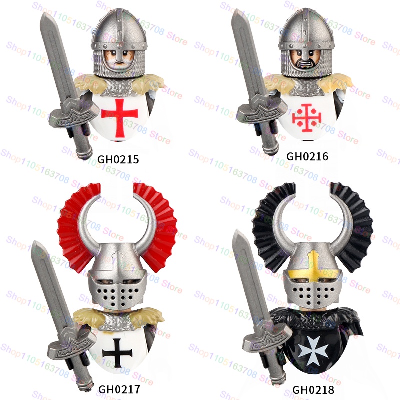 G0128 Moc Medieval Roman Centu - Lego Minifigure Holder recensie en prijs