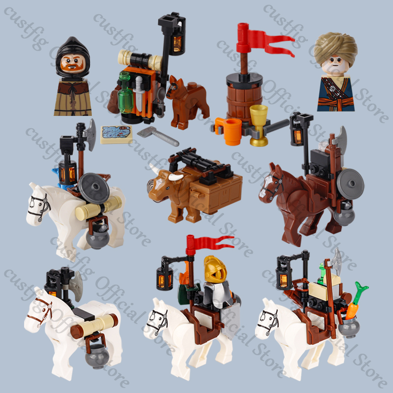 Medieval Castle Knight Soldier - Lego Minifigure Holder recensie en prijs