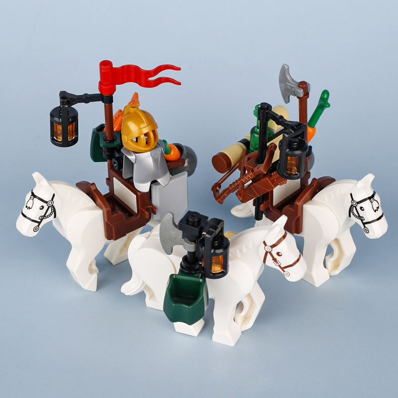 Medieval Castle Knight Soldier - Lego Minifigure Holder recensie en prijs