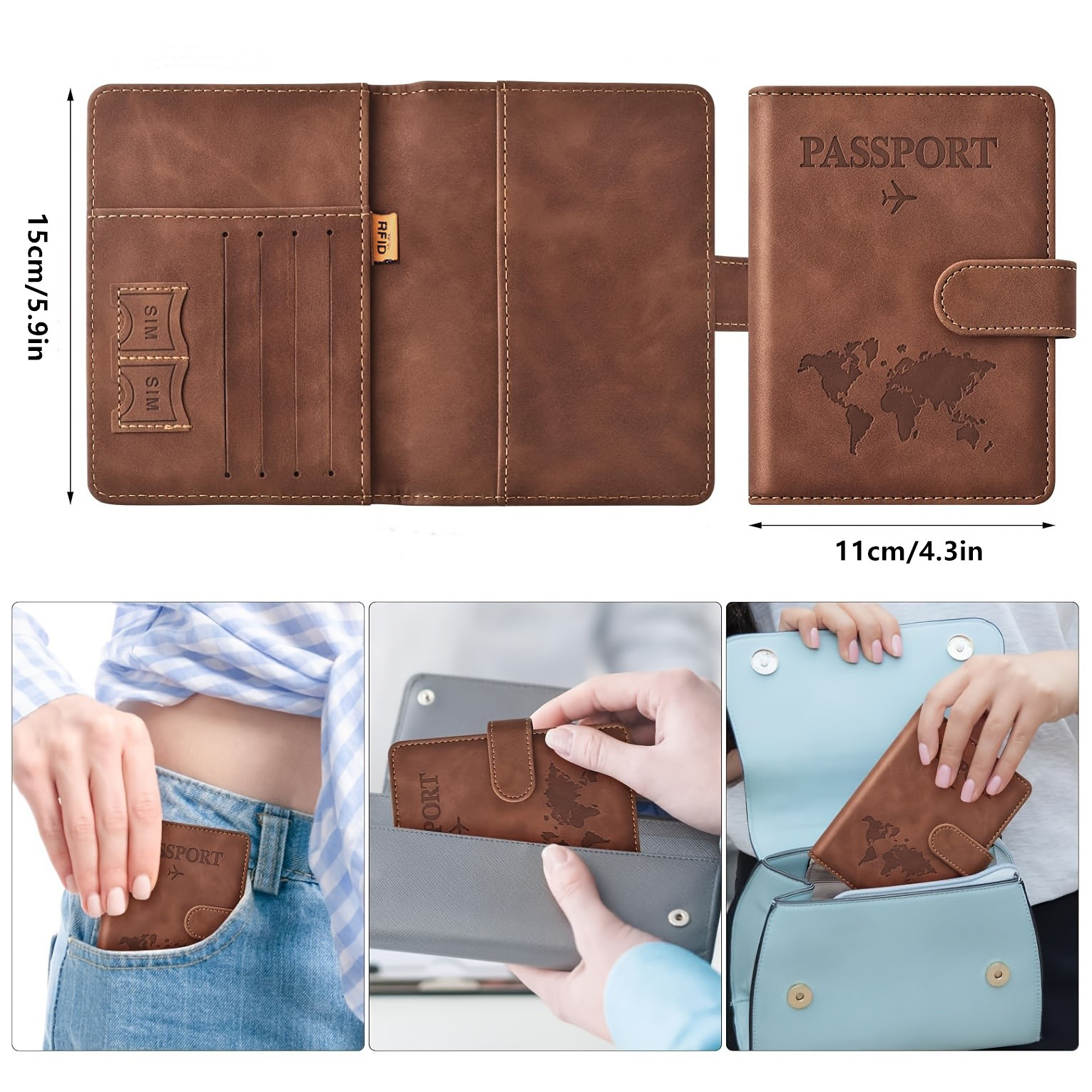 Passport Holder, Passport Cove - Card Top Loader recensie en prijs