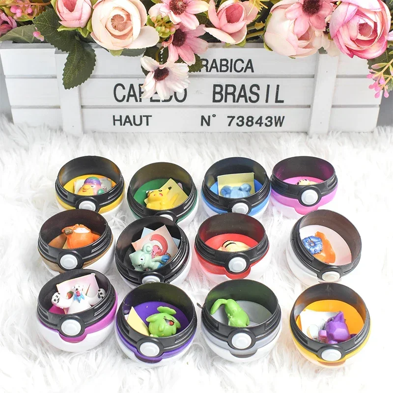 12Pcs Pokemon Figure Pokeball  - Vinyl Figure Blank recensie en prijs