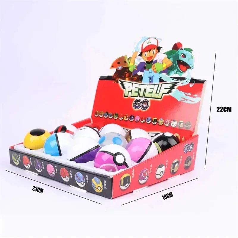 12Pcs Pokemon Figure Pokeball  - Vinyl Figure Blank recensie en prijs