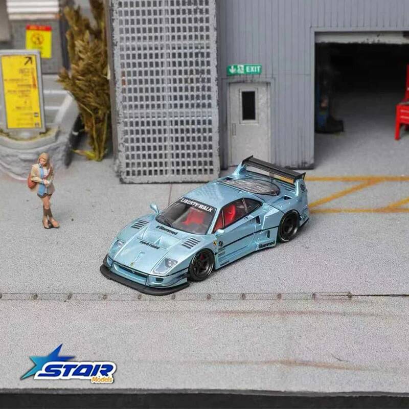 STAR 1:64 LBWK F40 Ice Blue Ma - Die Cast Car 1 64 recensie en prijs
