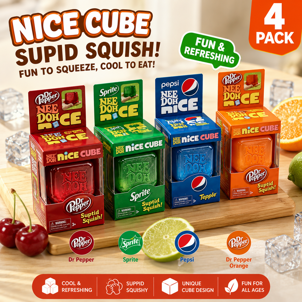 In Stock 2026 Needoh Squeeze S - Fidget Cube Original recensie en prijs