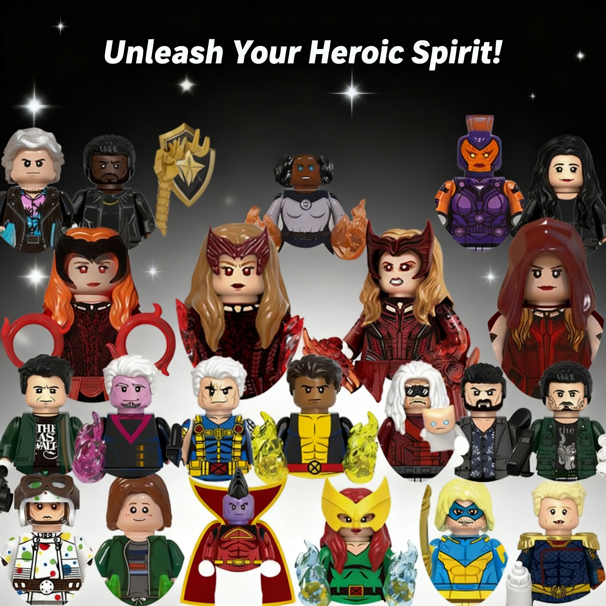 New Wanda Mini Action Figures  - Building Block Mini recensie en prijs