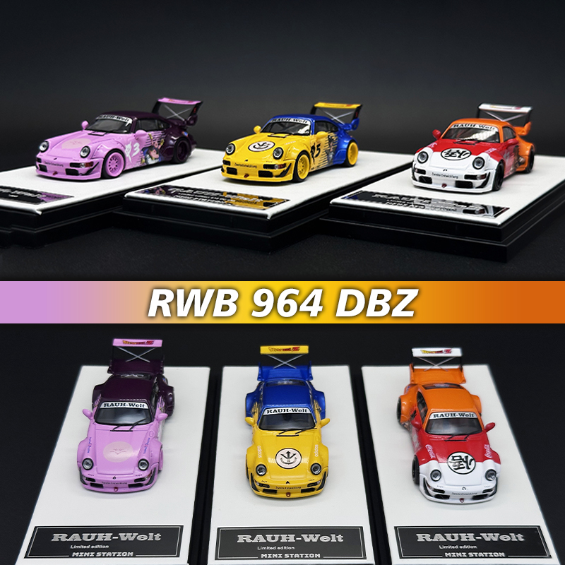 MiniStation 1:64 RWB 964 Ball  - Die Cast Car 1 64 recensie en prijs